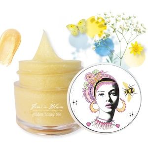 Sheer Gold Shimmer Organic Lip Gloss Plumper Treatment